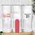 Poland Rugby Custom Skinny Tumbler Biało-czerwoni The White and Reds Sporty Pattern - Wonder Print Shop