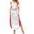 Poland Rugby Custom Summer Maxi Dress Biało-czerwoni The White and Reds Sporty Pattern - Wonder Print Shop