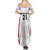 Poland Rugby Custom Summer Maxi Dress Biało-czerwoni The White and Reds Sporty Pattern - Wonder Print Shop