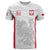 Poland Rugby Custom T Shirt Biało-czerwoni The White and Reds Sporty Pattern - Wonder Print Shop