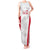 Poland Rugby Custom Tank Maxi Dress Biało-czerwoni The White and Reds Sporty Pattern - Wonder Print Shop