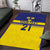 Sweden Rugby Custom Area Rug Three Crowns of Sweden Blue Pattern LT9 - Wonder Print Shop