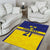 Sweden Rugby Custom Area Rug Three Crowns of Sweden Blue Pattern LT9 - Wonder Print Shop