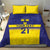 Sweden Rugby Custom Bedding Set Three Crowns of Sweden Blue Pattern LT9 - Wonder Print Shop