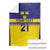 Sweden Rugby Custom Blanket Three Crowns of Sweden Blue Pattern