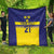 Sweden Rugby Custom Quilt Three Crowns of Sweden Blue Pattern - Wonder Print Shop