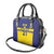 Sweden Rugby Custom Shoulder Handbag Three Crowns of Sweden Blue Pattern