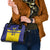 Sweden Rugby Custom Shoulder Handbag Three Crowns of Sweden Blue Pattern