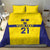 Sweden Rugby Custom Bedding Set Three Crowns of Sweden Gold Pattern LT9 - Wonder Print Shop