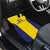 Sweden Rugby Custom Car Mats Three Crowns of Sweden Gold Pattern LT9 - Wonder Print Shop