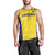 Sweden Rugby Custom Men Tank Top Three Crowns of Sweden Gold Pattern