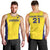 Sweden Rugby Custom Men Tank Top Three Crowns of Sweden Gold Pattern