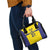 Sweden Rugby Custom Shoulder Handbag Three Crowns of Sweden Gold Pattern