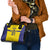 Sweden Rugby Custom Shoulder Handbag Three Crowns of Sweden Gold Pattern