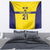 Sweden Rugby Custom Tapestry Three Crowns of Sweden Gold Pattern - Wonder Print Shop