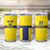 Sweden Rugby Custom Tumbler Cup Three Crowns of Sweden Gold Pattern