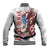 Personalized United States Rugby Baseball Jacket American Bald Eagle LT9 - Wonder Print Shop