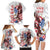 Personalized United States Rugby Family Matching Long Sleeve Bodycon Dress and Hawaiian Shirt American Bald Eagle LT9 - Wonder Print Shop