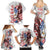 Personalized United States Rugby Family Matching Summer Maxi Dress and Hawaiian Shirt American Bald Eagle - Wonder Print Shop