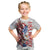 Personalized United States Rugby Kid T Shirt American Bald Eagle - Wonder Print Shop