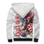 Personalized United States Rugby Sherpa Hoodie American Bald Eagle - Wonder Print Shop