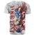 Personalized United States Rugby T Shirt American Bald Eagle