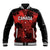 Custom Canada Rugby Baseball Jacket Maple Leaf With Sporty Style LT9 - Wonder Print Shop