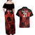 Custom Canada Rugby Couples Matching Off Shoulder Maxi Dress and Hawaiian Shirt Maple Leaf With Sporty Style LT9 - Wonder Print Shop