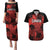 Custom Canada Rugby Couples Matching Puletasi and Hawaiian Shirt Maple Leaf With Sporty Style LT9 - Wonder Print Shop