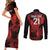 Custom Canada Rugby Couples Matching Short Sleeve Bodycon Dress and Long Sleeve Button Shirt Maple Leaf With Sporty Style LT9 - Wonder Print Shop