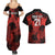 Custom Canada Rugby Couples Matching Summer Maxi Dress and Hawaiian Shirt Maple Leaf With Sporty Style LT9 - Wonder Print Shop