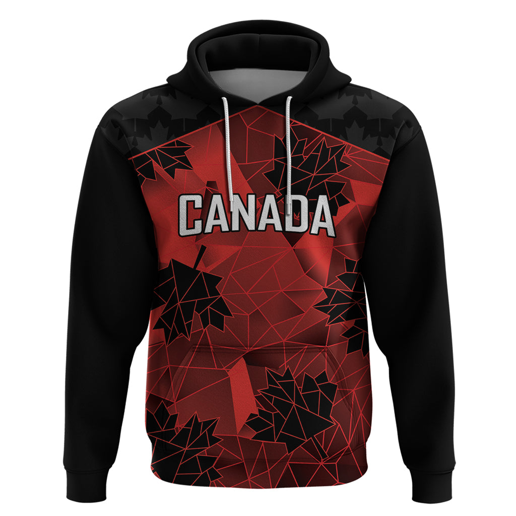 Custom Canada Rugby Hoodie Maple Leaf With Sporty Style - Wonder Print Shop