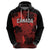 Custom Canada Rugby Hoodie Maple Leaf With Sporty Style - Wonder Print Shop