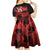 Custom Canada Rugby Kid Short Sleeve Dress Maple Leaf With Sporty Style - Wonder Print Shop