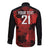 Custom Canada Rugby Long Sleeve Button Shirt Maple Leaf With Sporty Style - Wonder Print Shop