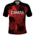 Custom Canada Rugby Polo Shirt Maple Leaf With Sporty Style - Wonder Print Shop