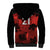 Custom Canada Rugby Sherpa Hoodie Maple Leaf With Sporty Style