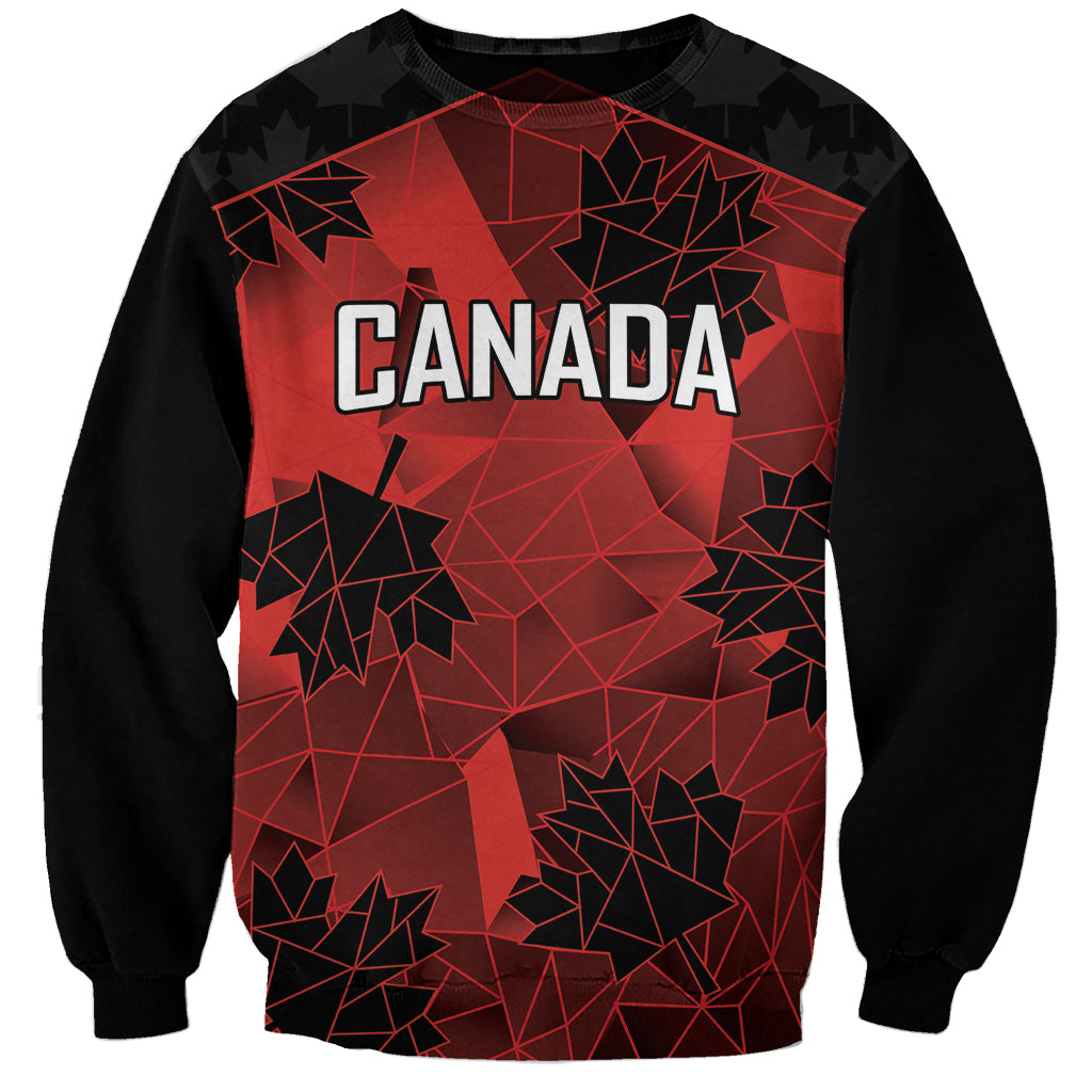 Custom Canada Rugby Sweatshirt Maple Leaf With Sporty Style LT9