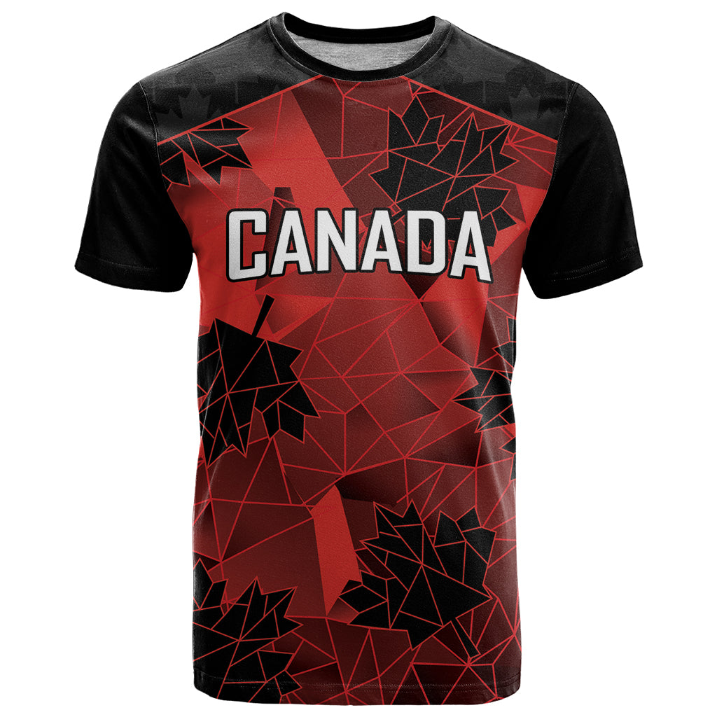 Custom Canada Rugby T Shirt Maple Leaf With Sporty Style