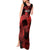 Custom Canada Rugby Tank Maxi Dress Maple Leaf With Sporty Style