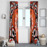 Awareness for Indigenous Orange Day Window Curtain Kindness and Equality - Wonder Print Shop