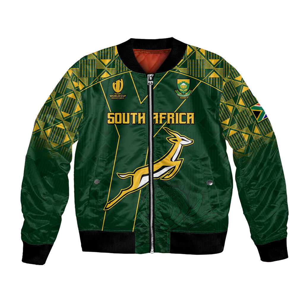 Springboks Rugby Bomber Jacket South Africa Go Champions World Cup 2023 LT9 - Wonder Print Shop