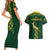 Springboks Rugby Couples Matching Short Sleeve Bodycon Dress and Hawaiian Shirt South Africa Go Champions World Cup 2023 LT9 - Wonder Print Shop