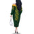 Springboks Rugby Off The Shoulder Long Sleeve Dress South Africa Go Champions World Cup 2023 - Wonder Print Shop