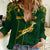 Springboks Rugby Women Casual Shirt South Africa Go Champions World Cup 2023 - Wonder Print Shop