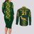 Custom Springboks Rugby Couples Matching Long Sleeve Bodycon Dress and Long Sleeve Button Shirts South Africa Go Champions World Cup 2023 LT9 - Wonder Print Shop