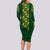 Custom Springboks Rugby Long Sleeve Bodycon Dress South Africa Go Champions World Cup 2023 - Wonder Print Shop