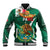 Mexico Hispanic Heritage Personalized Baseball Jacket With Aguila Mexicana