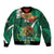 Mexico Hispanic Heritage Personalized Bomber Jacket With Aguila Mexicana LT9 - Wonder Print Shop