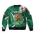 Mexico Hispanic Heritage Personalized Bomber Jacket With Aguila Mexicana LT9 - Wonder Print Shop